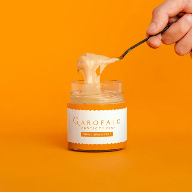 Pasticceria Garofalo Crema Spalmabile Nocciola con nocciole