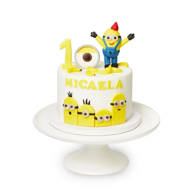 Blikle Minionki 173 torta compleanno pasta zucchero