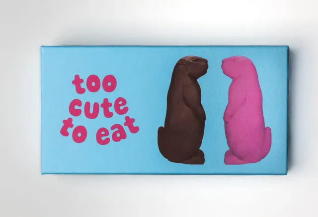 Paolo Griffa Too Cute To Eat marmotte cioccolatini 16 pz