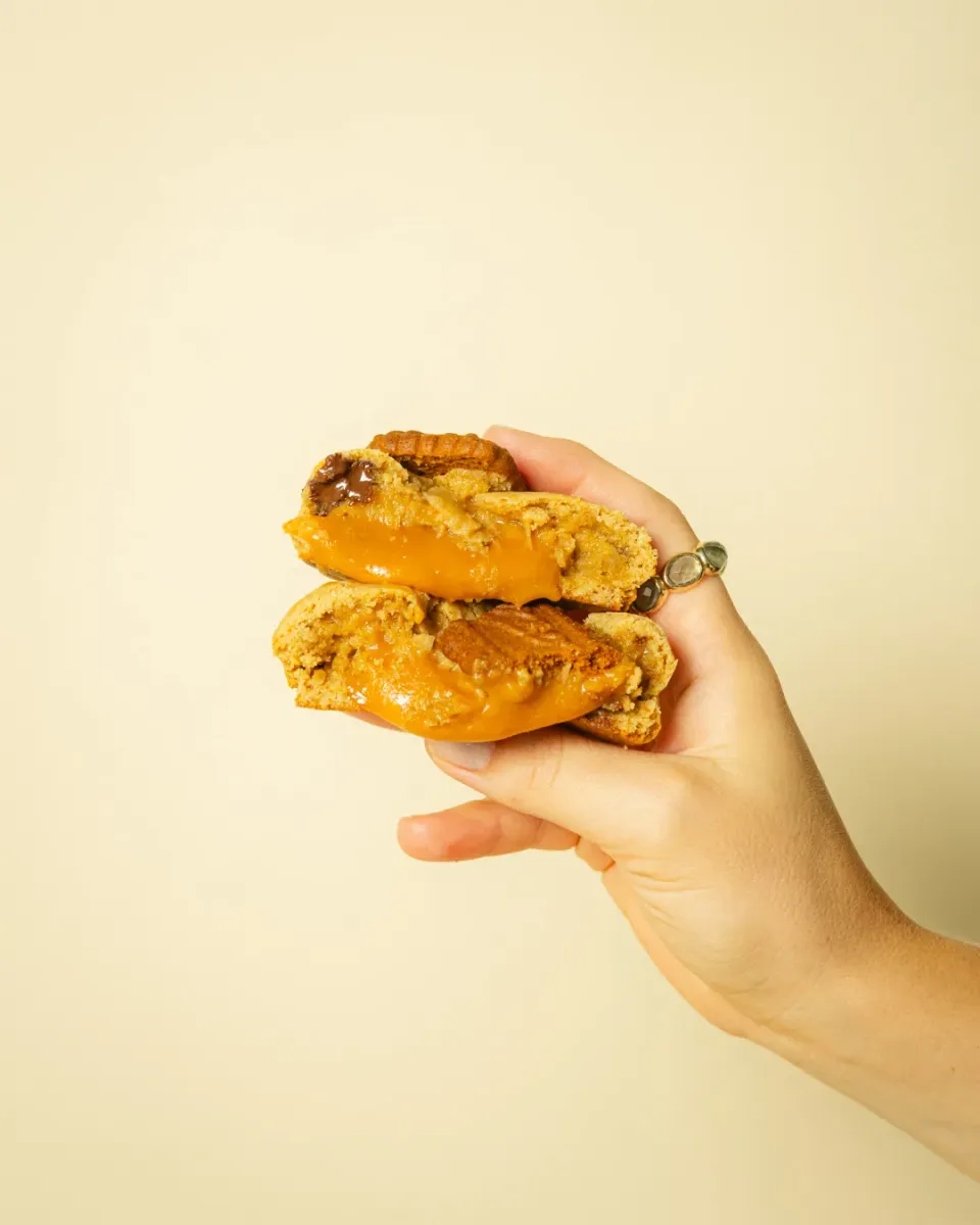 Blikle Karmel Cookie biscotto ripieno caramello pezzo singolo