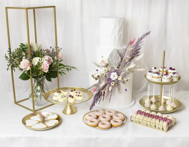 Blikle Slodki Stol Boho tavolo dolce torta+60pz