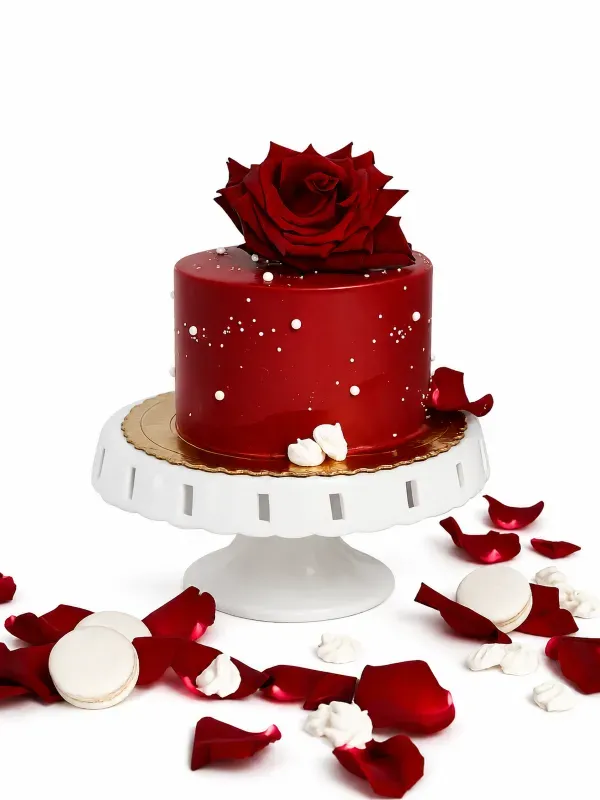 Blikle Rossa Rosa torta rossa elegante 12 porzioni