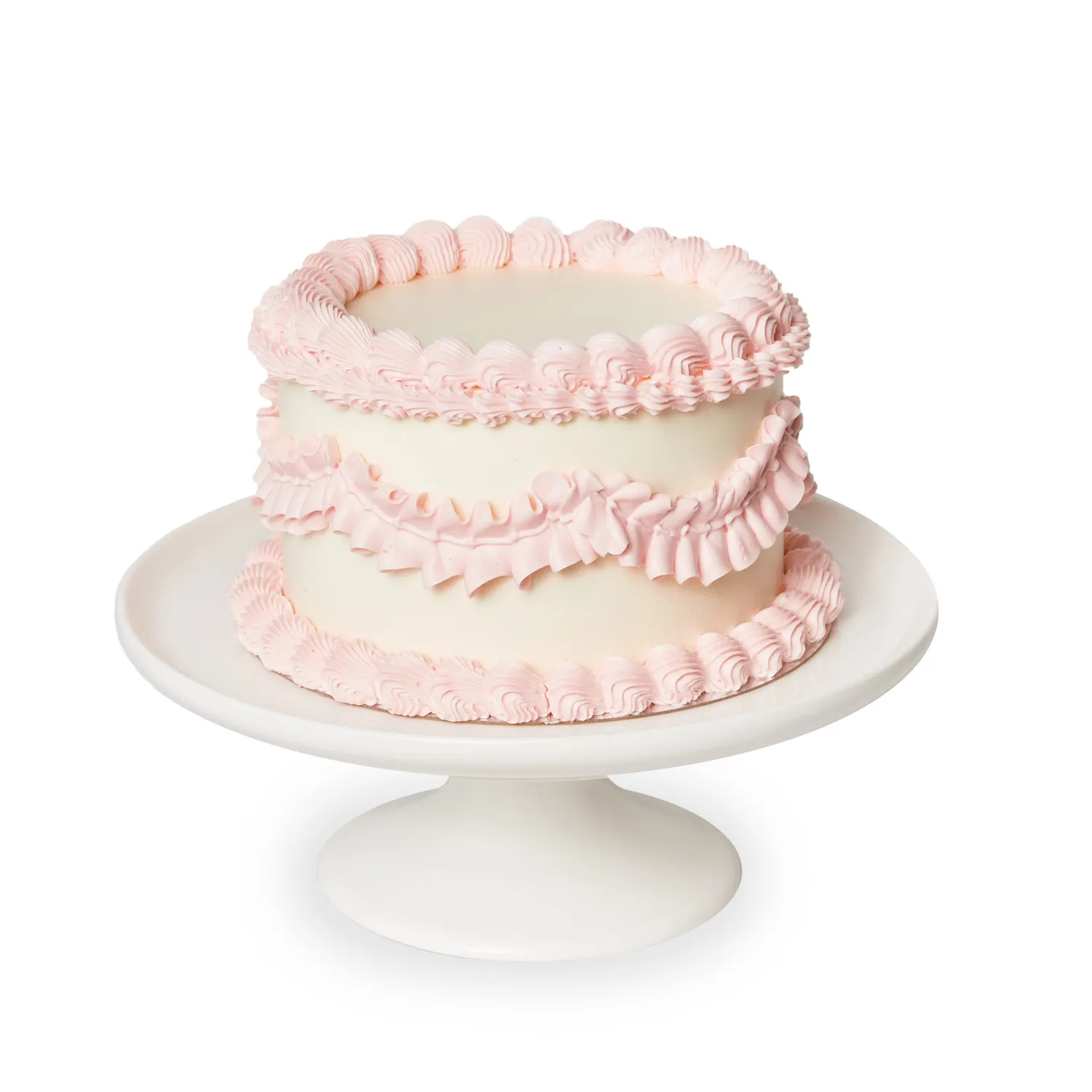 Blikle 223 torta stile inglese bianco rosa 12 porzioni