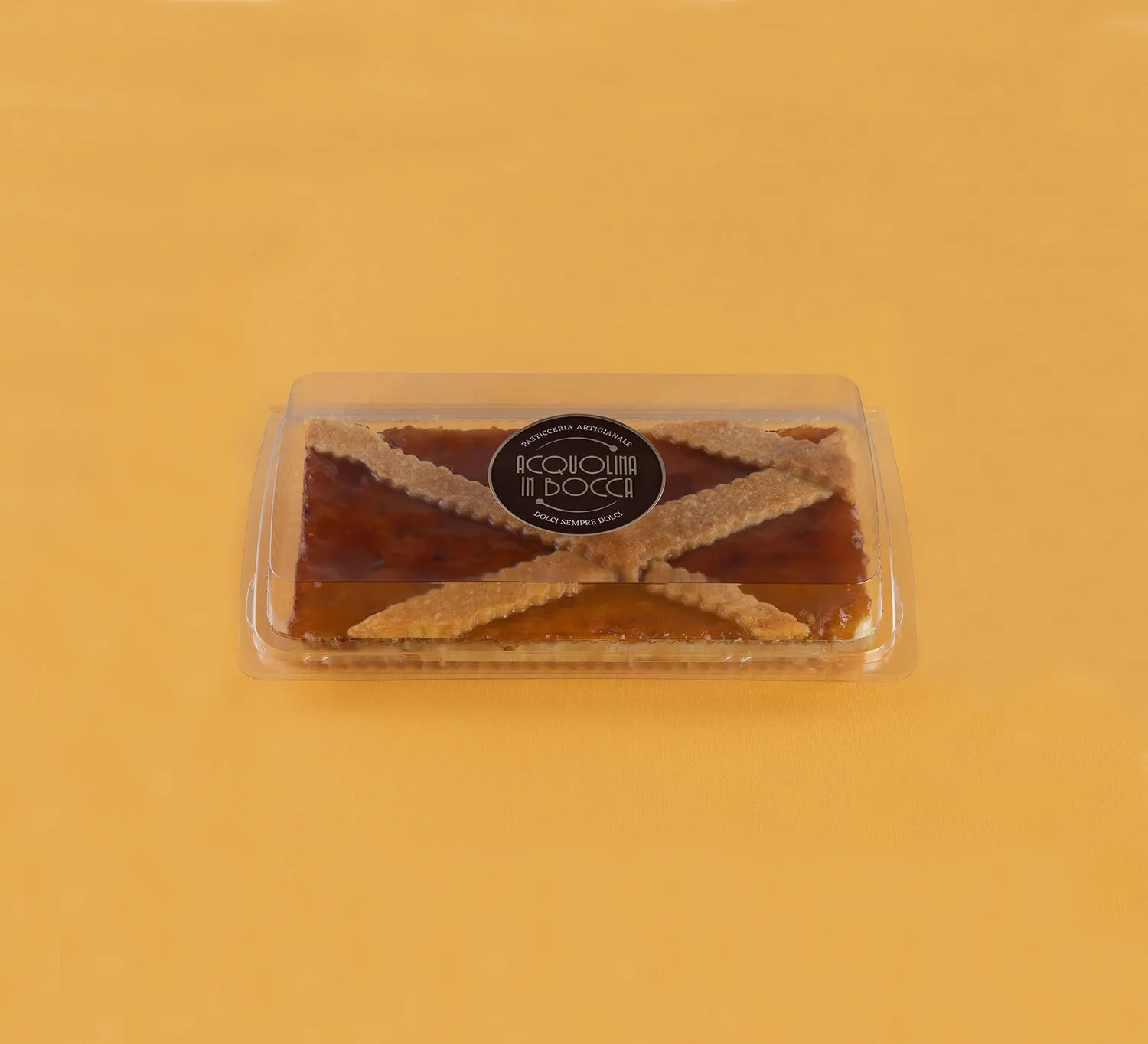 Acquolina in Bocca Trancio Crostata Albicocca torta 280 gr burro