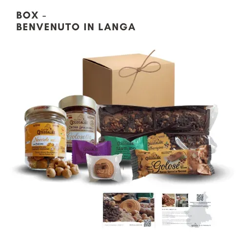 Golosalba Box Benvenuto in Langa box degustazione