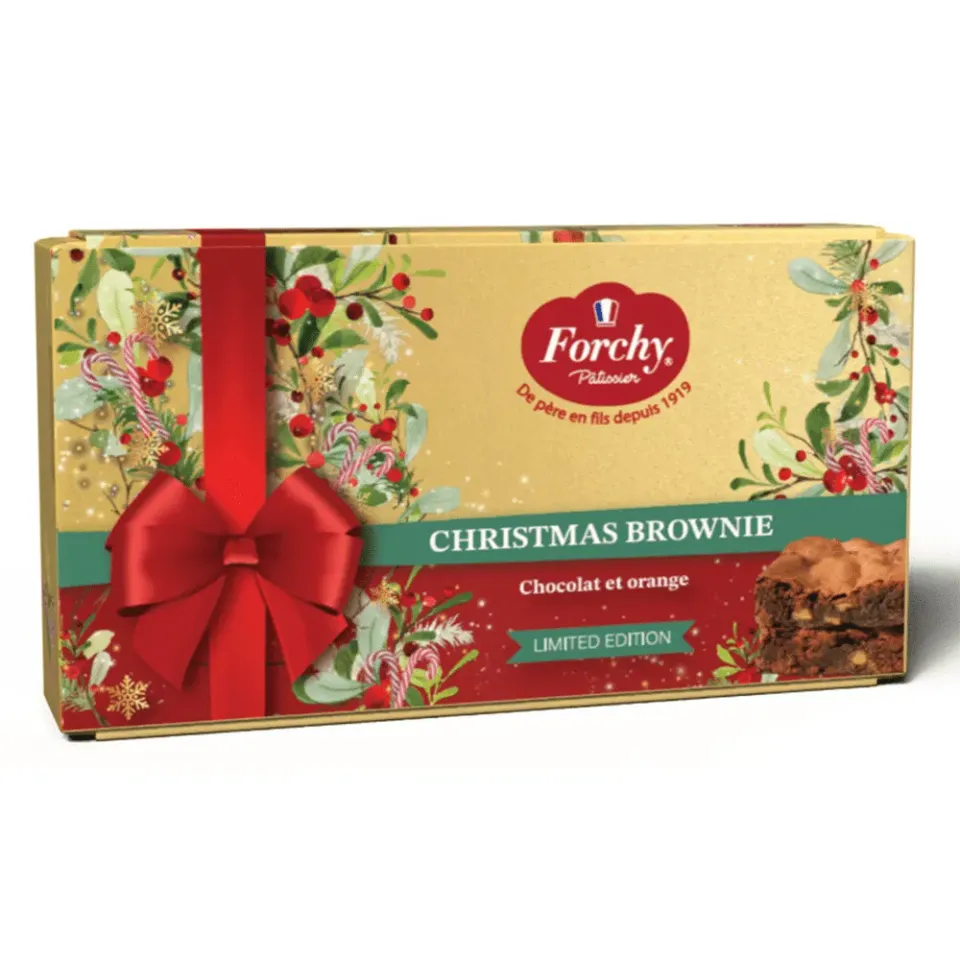 Forchy Christmas Brownie cioccolato e scorza arancia