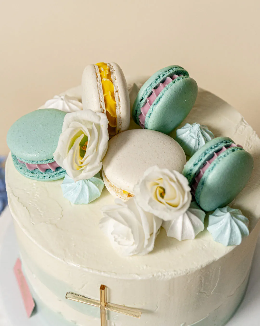 Blikle Tort Anielski Blask 16 torta macaron e meringhe