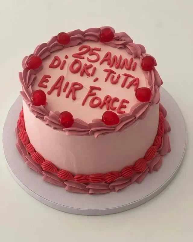 Pasta di Zucchero Lab Lambeth Cake Torta Tonda 10 Porzioni