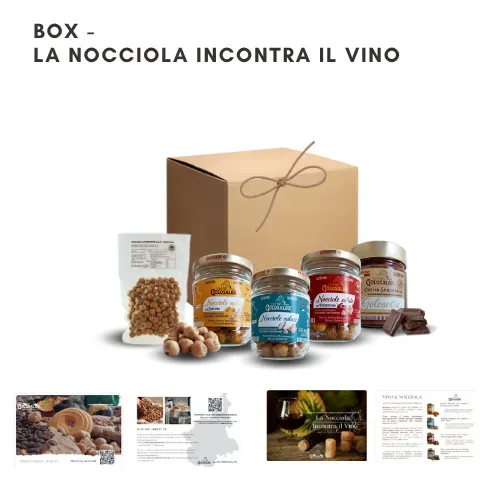 Golosalba Box Nocciola incontra Vino confezione regalo assortita