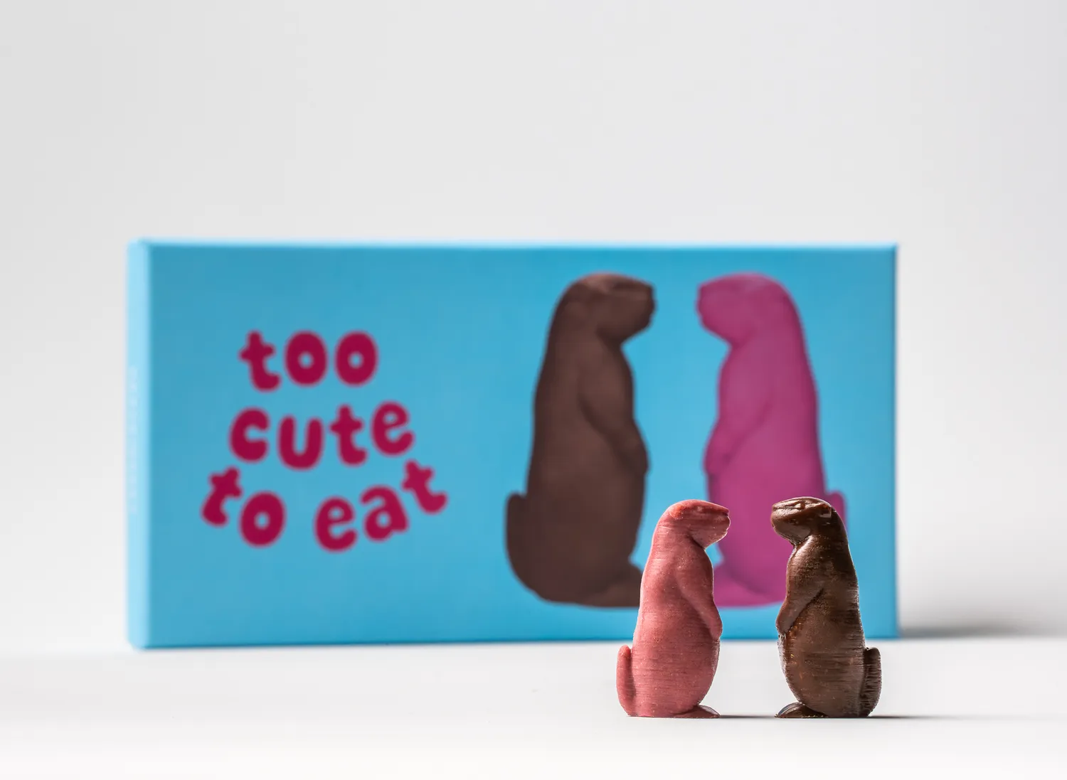 Paolo Griffa Too Cute To Eat marmotte cioccolatini 16 pz