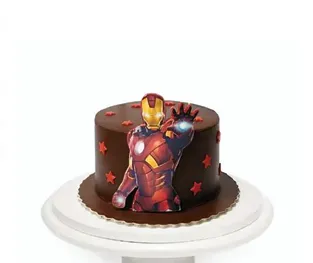 Blikle Iron Man 109 torta bambini 12 porzioni pasta di zucchero