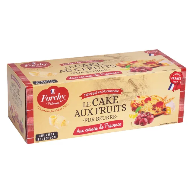 Forchy Cake Fruits pur beurre plumcake ciliegie Provenza