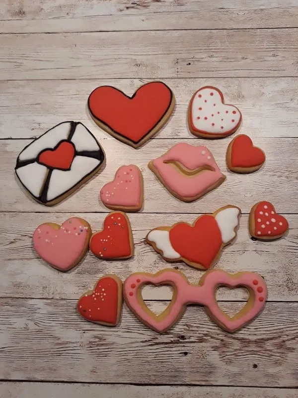 Pasta di Zucchero Lab Love Cookies 12 Biscotti Vaniglia