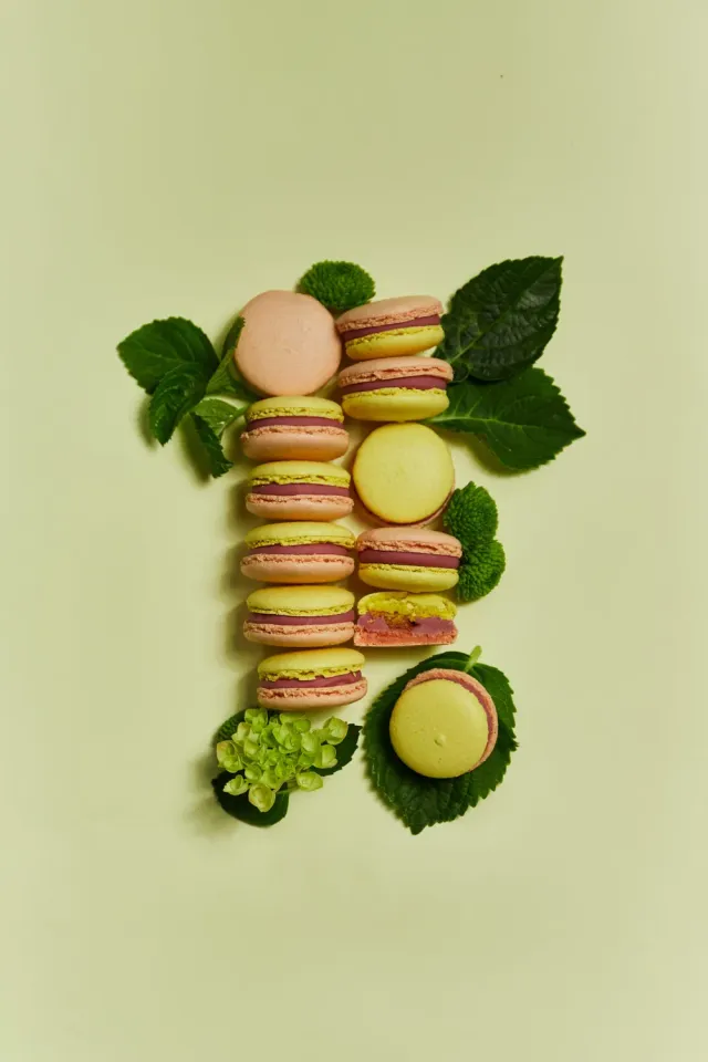 Blikle Macaron Rabarbaro Pasticcino alle Mandorle