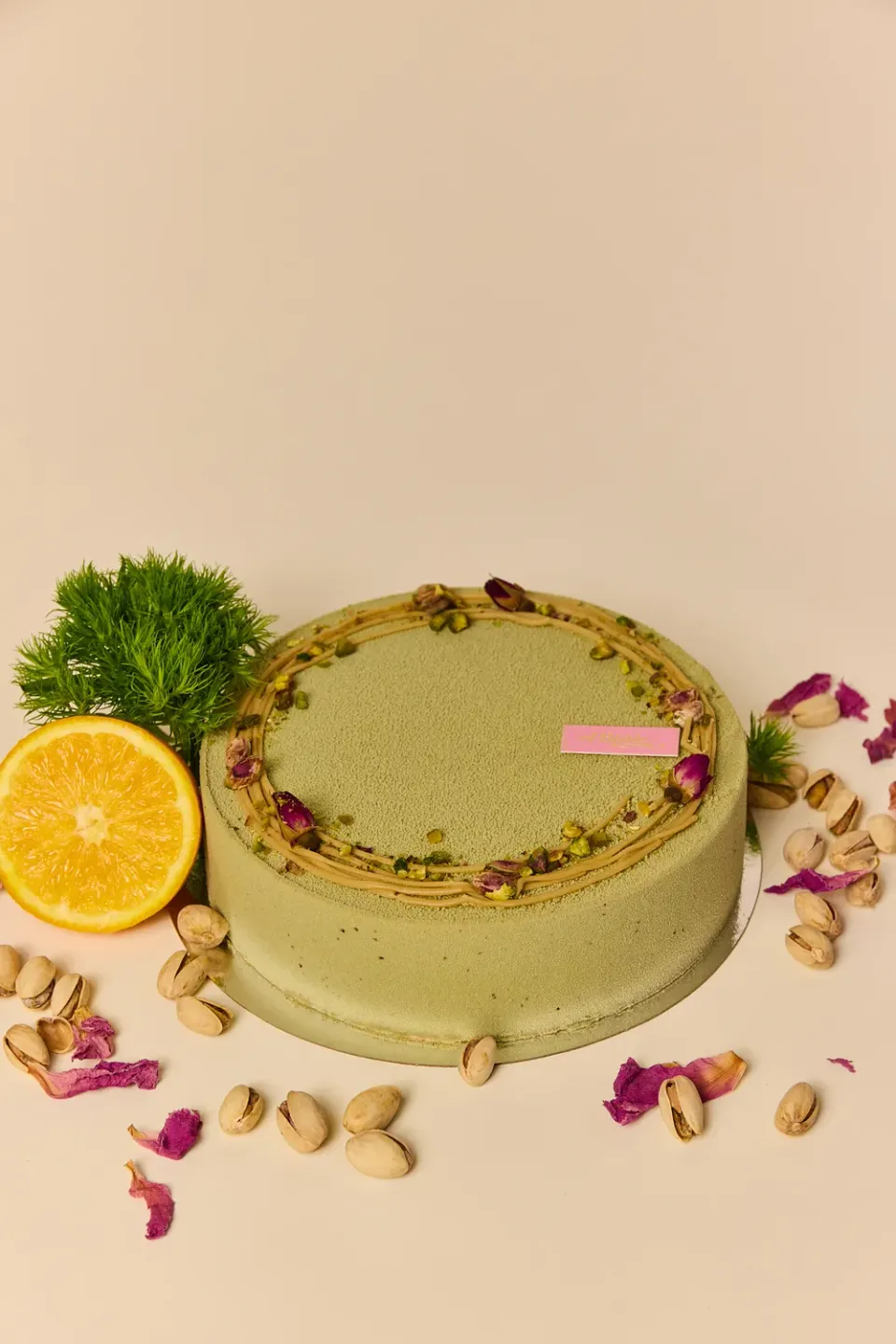 Blikle Pistacchio torta mousse lime e arancia