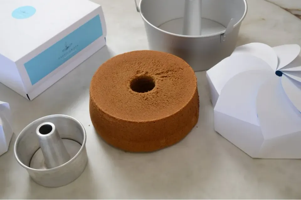 Paolo Griffa Angel Cake all’arancia torta soffice