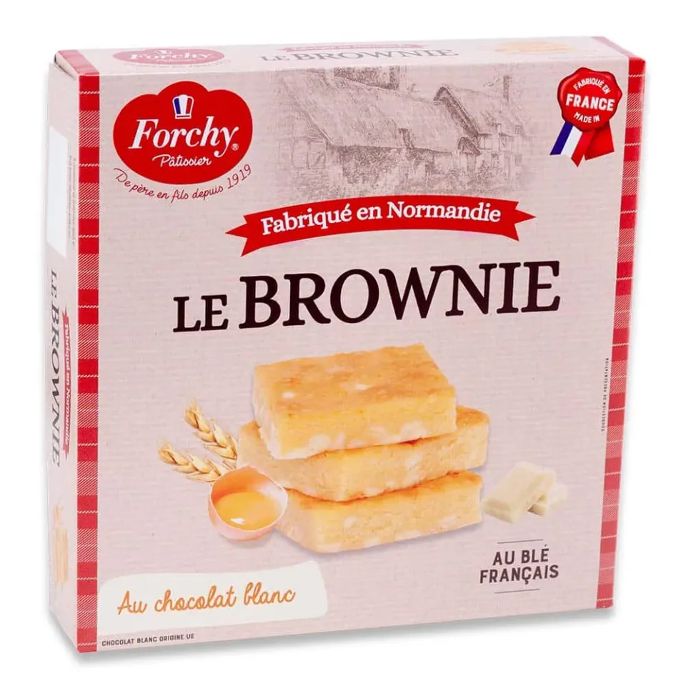 FORCHY Brownie Cioccolato Bianco brownie pepite