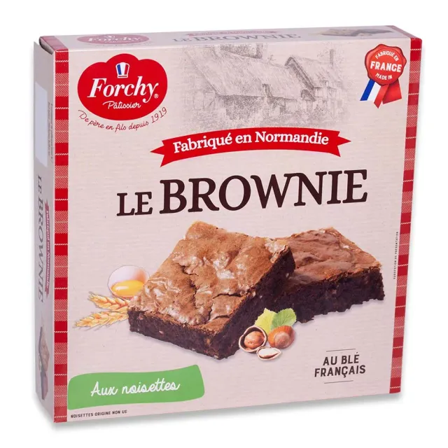 Forchy Brownie Chocolat et Noisettes cioccolato e nocciole