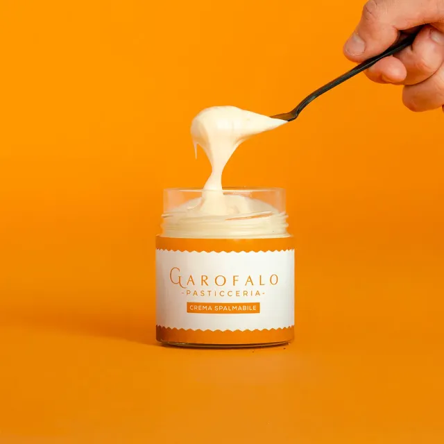 Pasticceria Garofalo Crema Spalmabile Cioccolato Bianco artigianale