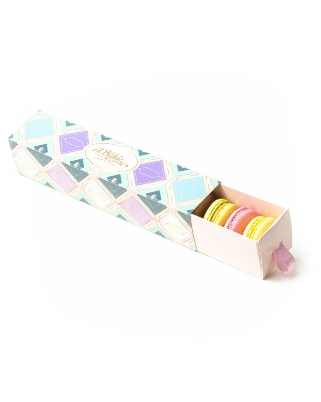 Blikle bomboniera macaron 9 pezzi mix gusti regalo