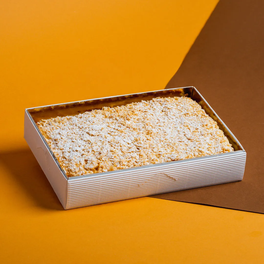 Pasticceria Garofalo Torta Millefoglie Caramellata Bianca 1 kg