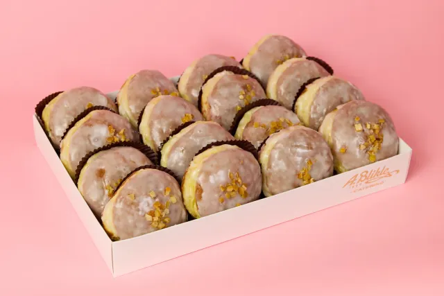 Blikle Box bomboloni rosa 16 pezzi carnevale
