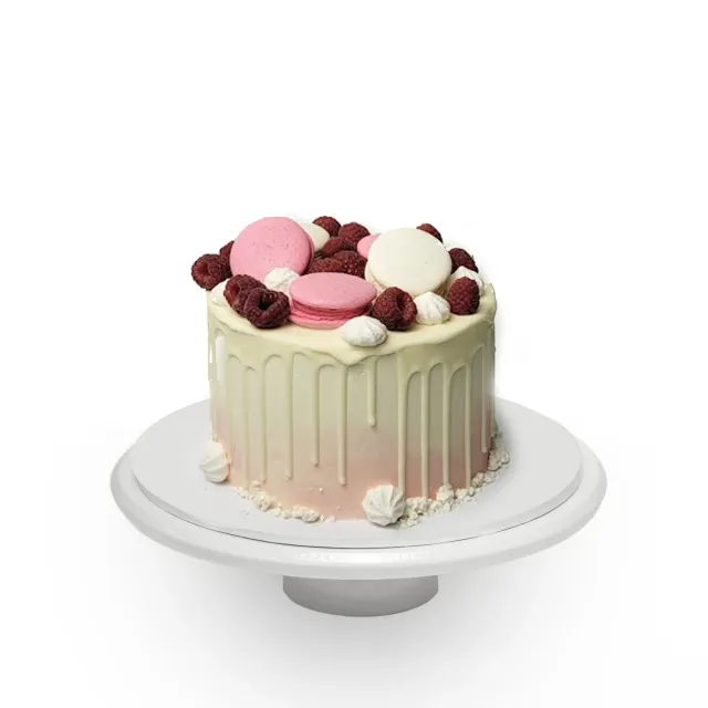 Blikle 214 Torta Macarons 12 Porzioni Lamponi Meringhe