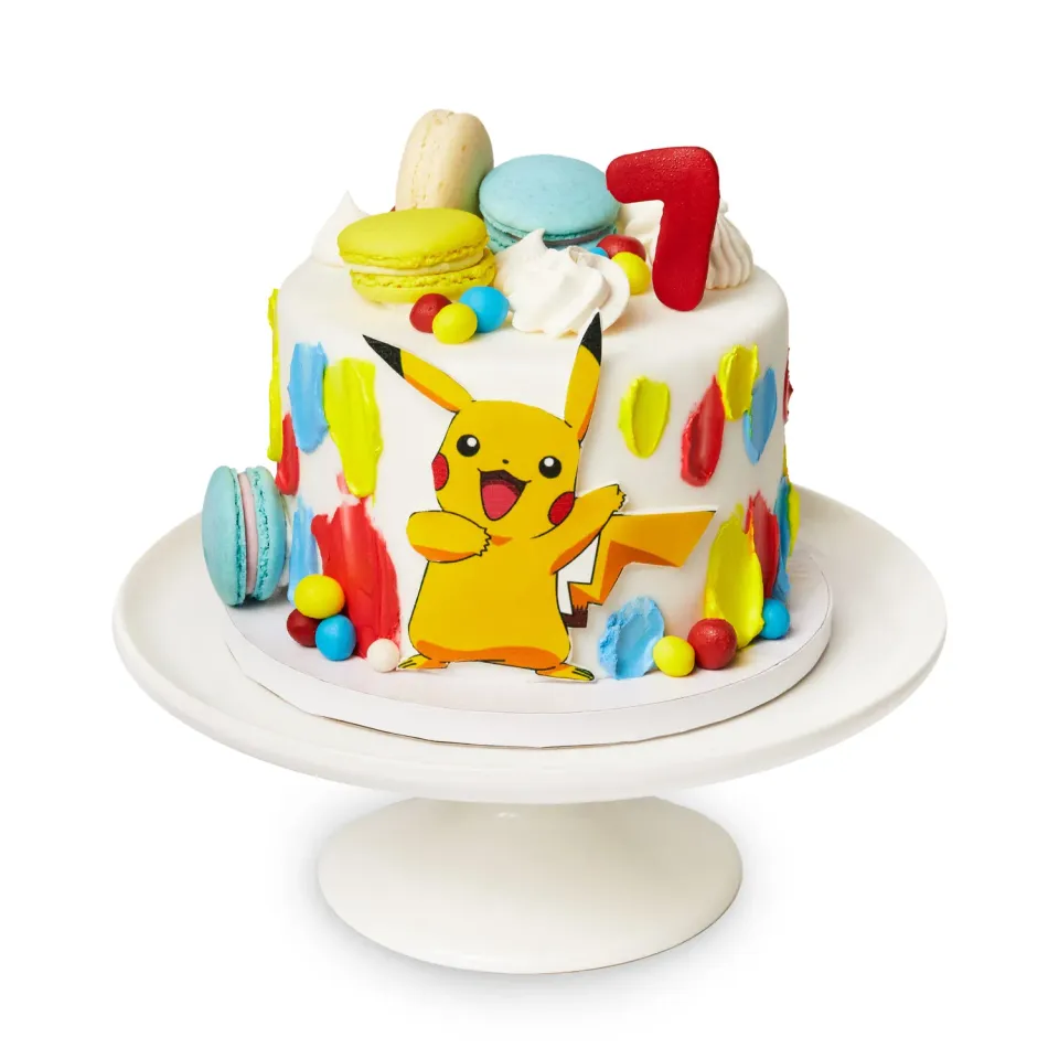 Blikle 168 Torta Pikachu Pokémon 12 Porzioni con Macarons