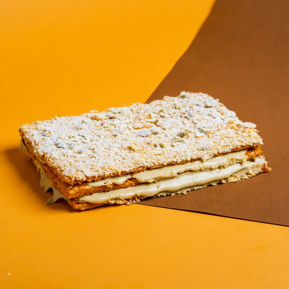 Pasticceria Garofalo Millefoglie Caramellata torta 1 kg pistacchio