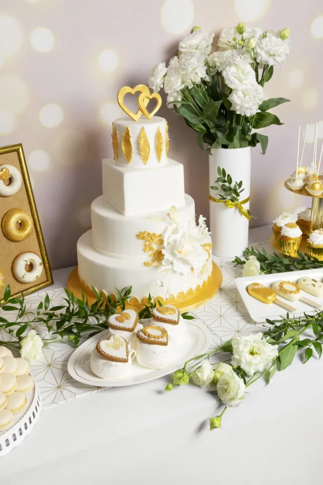 Blikle Glamour tavolo dolce torta+60 pezzi elegante
