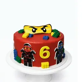 Blikle Torta Ninjago 113 pasta di zucchero bimbi