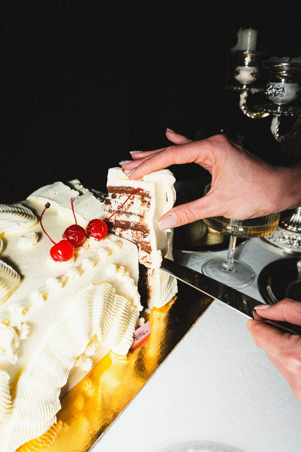 Blikle Wisniowa Fantazja torta nuziale 50 porzioni amarena