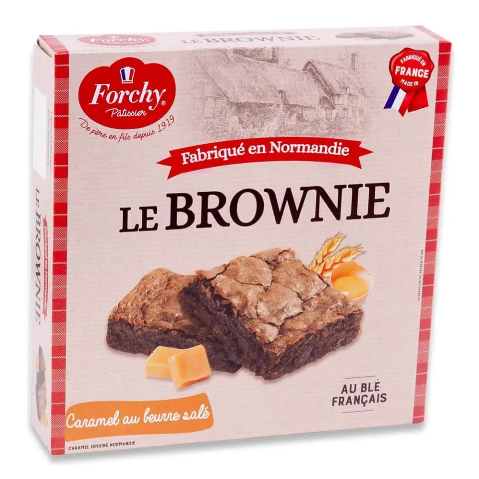 Forchy Brownie Cioccolato tortino caramello salato