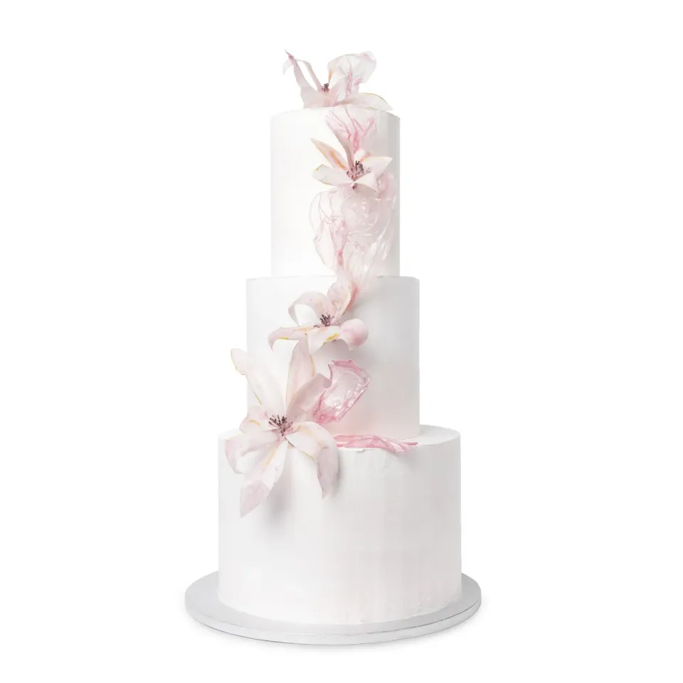Blikle Torta Delicatezza Nuziale a Piani Fiori Ostia