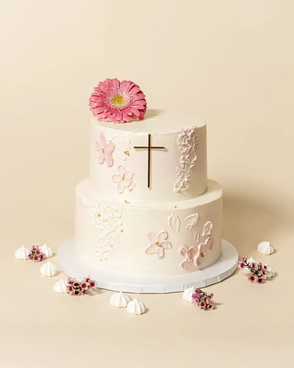 Blikle Torta Comunione Fiore crema ai fiori