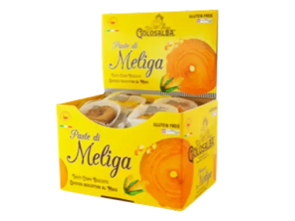 Golosalba Paste di Meliga mais 20 monoporzioni 2 pezzi mais