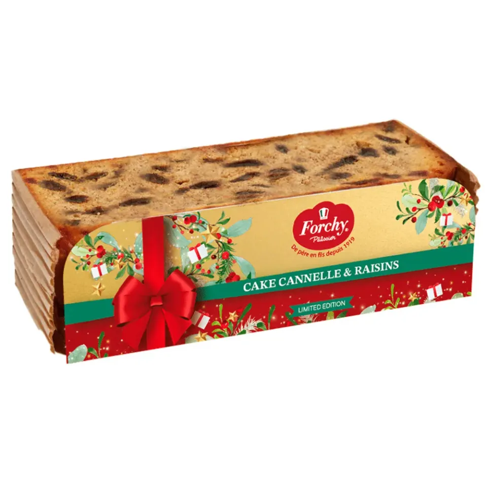 FORCHY Cake Uvetta e Cannella plumcake alla cannella