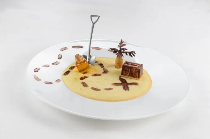 Paolo Griffa Dessert al ristorante libro autografato