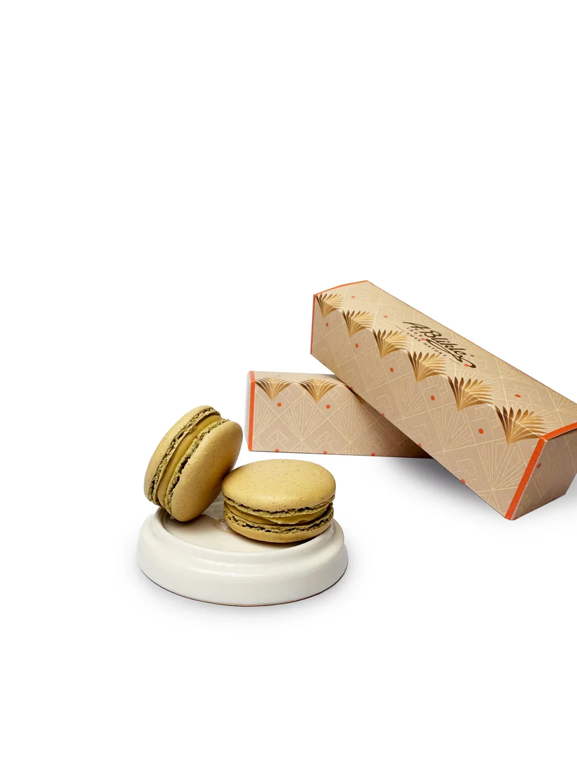 Blikle Macaron pistacchio pasticcino mandorle singolo