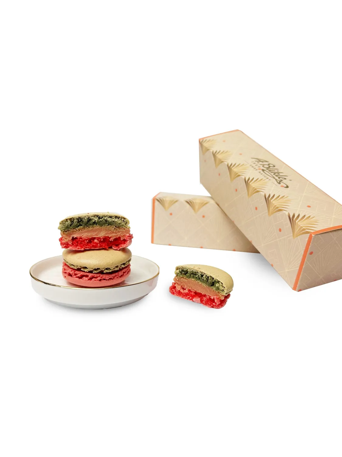 Blikle Macaron Rabarbaro Pasticcino alle Mandorle