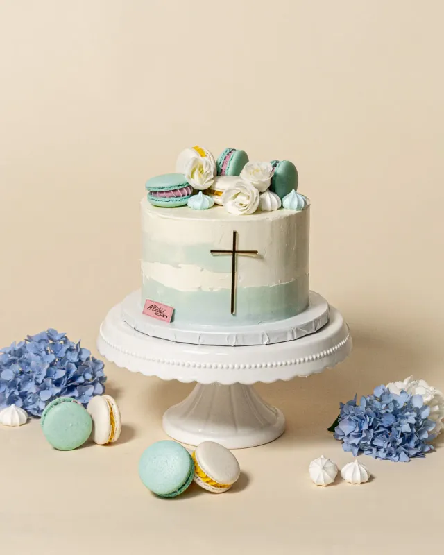 Blikle Tort Anielski Blask 16 torta macaron e meringhe