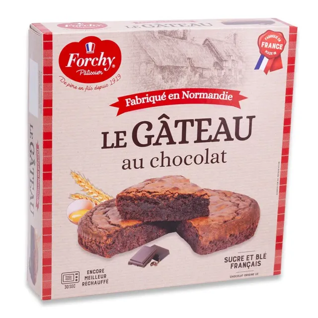 FORCHY Gâteau au Chocolat torta fondente morbida