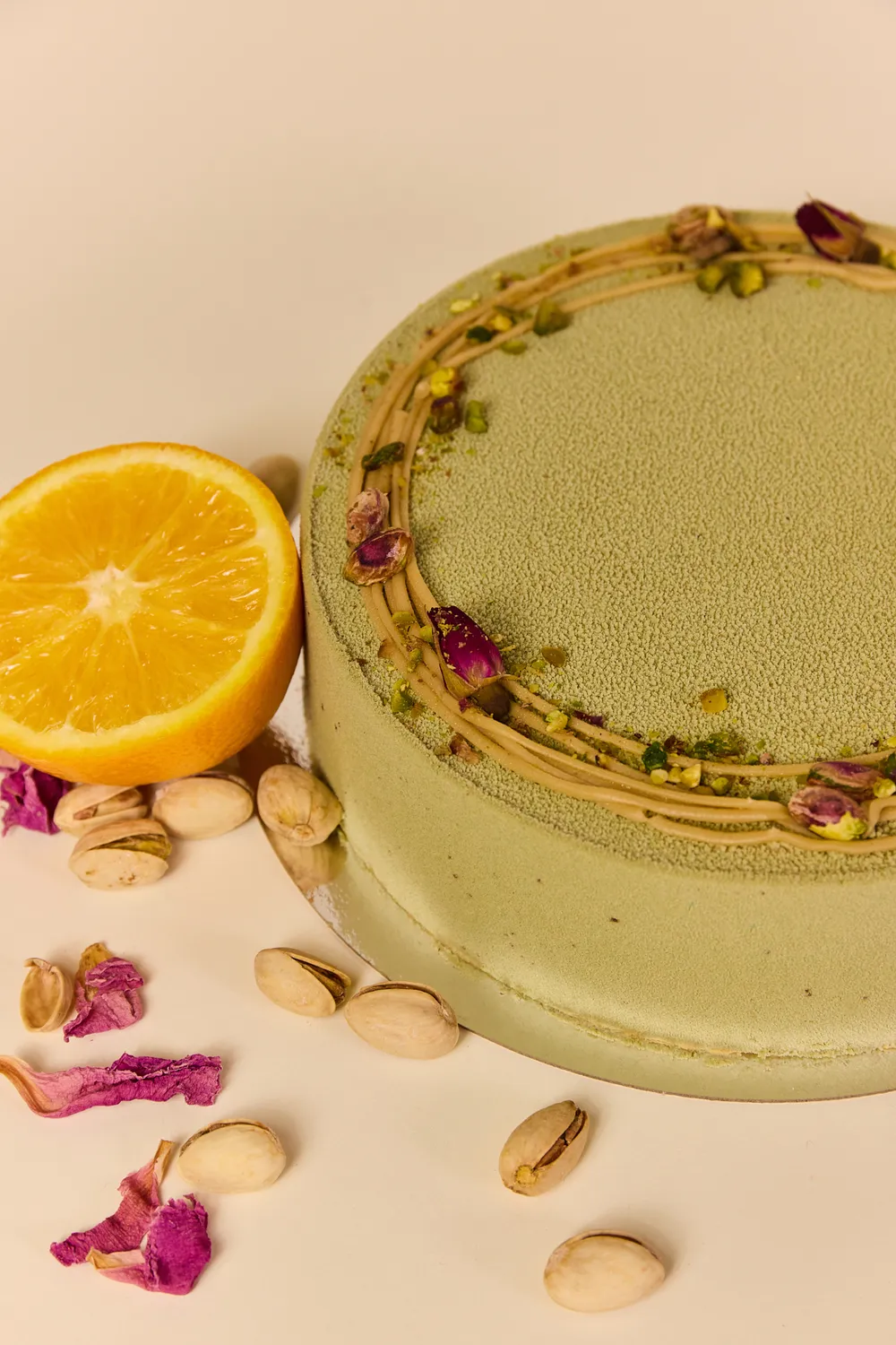 Blikle Pistacchio torta mousse lime e arancia