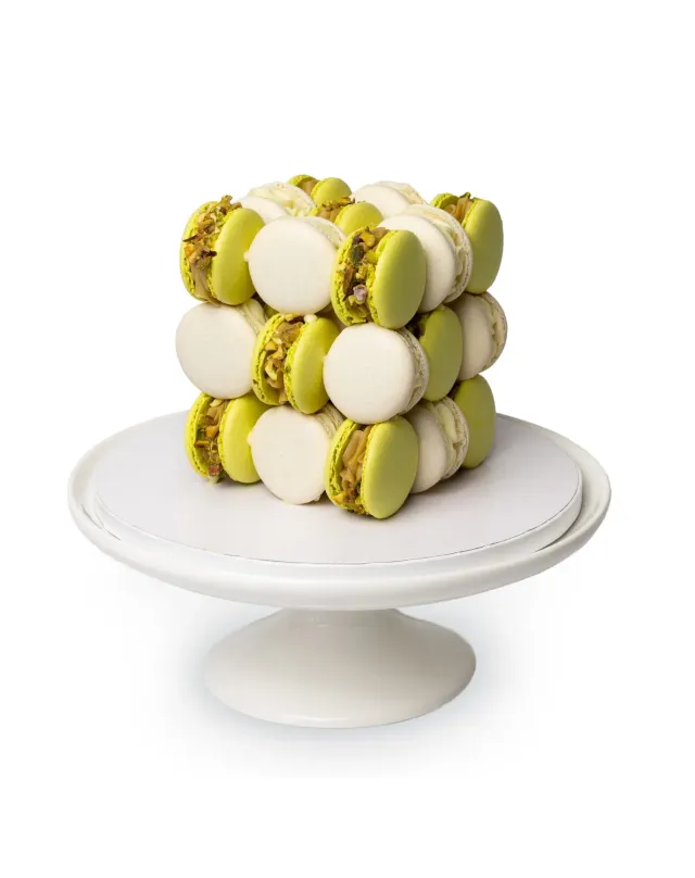 Blikle Macaron Pistacchio-Vaniglia torta 27 pezzi fresca