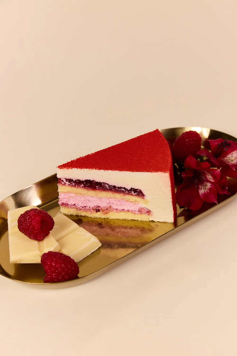 Blikle Cioccolato Bianco Lampone torta 10 porzioni croccante