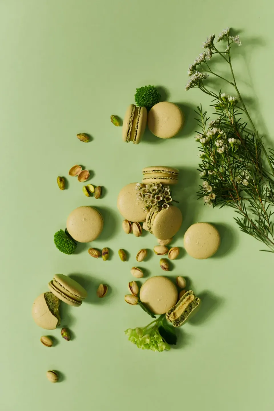 Blikle Macaron pistacchio pasticcino mandorle singolo