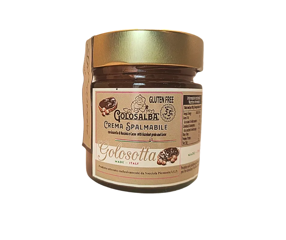Golosalba Golosotta Crema Nocciola Piemonte IGP Cioccolato