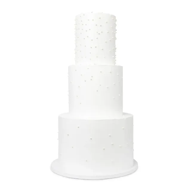 Blikle torta minimalista perle matrimonio 60 porzioni