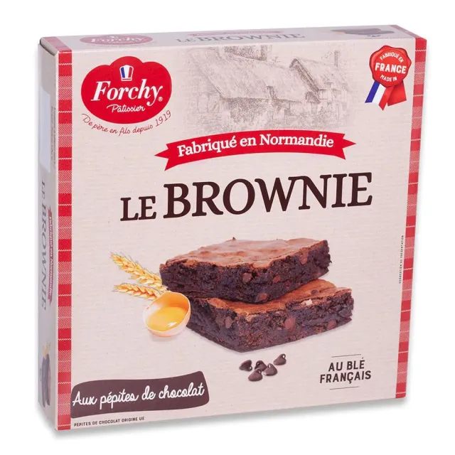 Forchy Brownie pépites de chocolat fondente al cioccolato