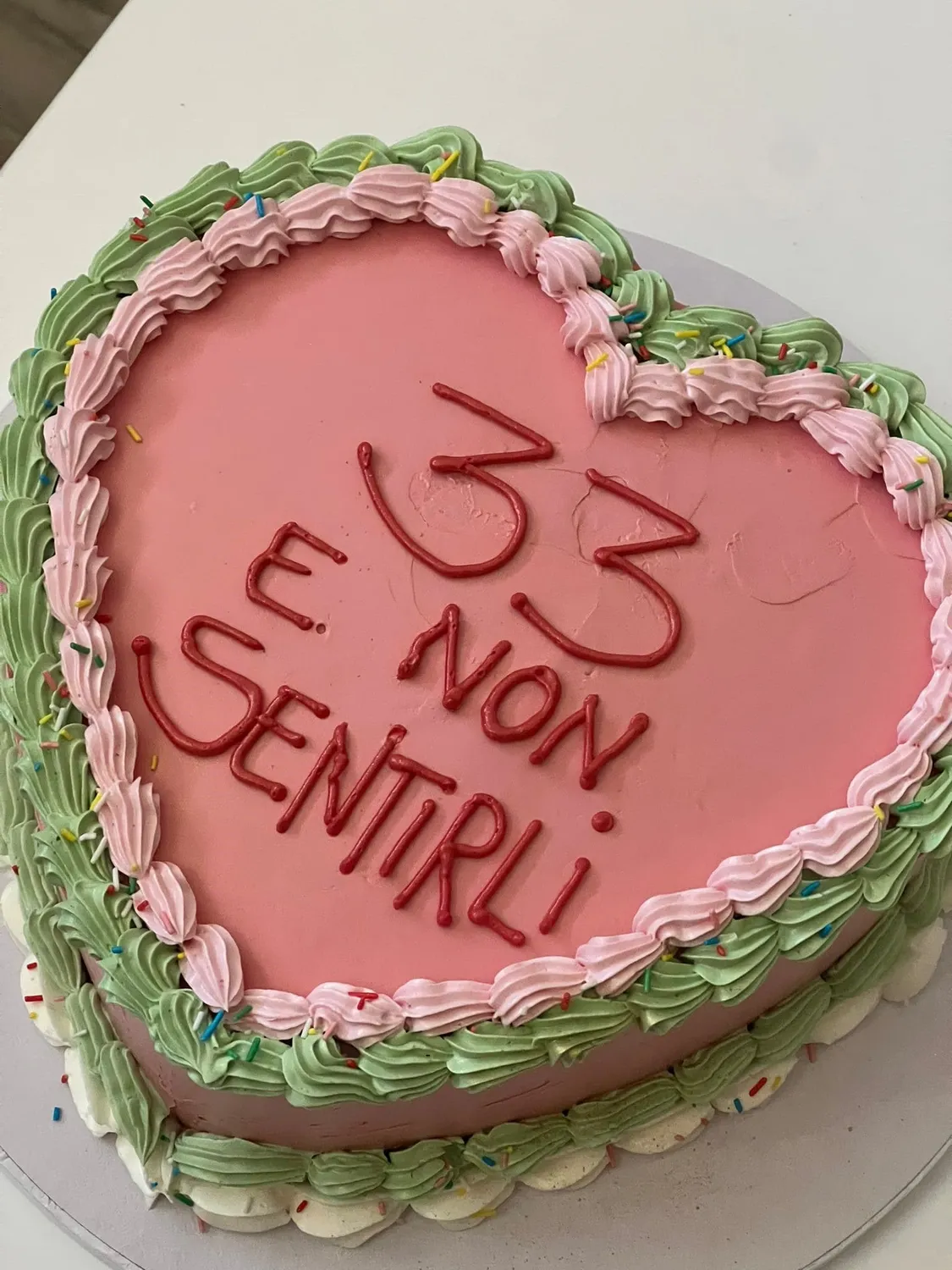 Pasta di Zucchero Lab Lambeth Cake Cuore torta cuore 20 porzioni